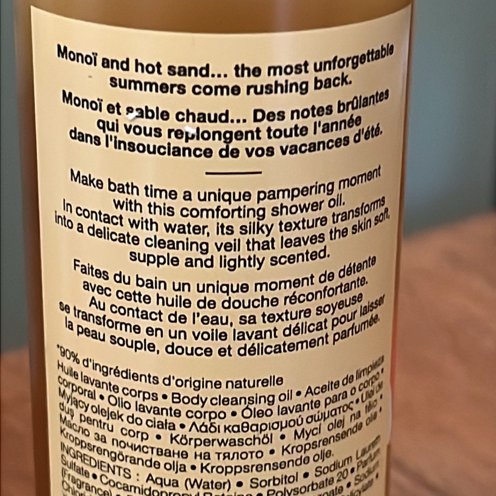 Sephora Monoi Body Shower Oil - Picture 3 of 6